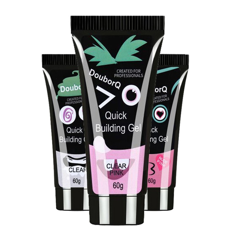 60ml Nail Glue Quick Building Gel Crystal Jelly Gel Nail