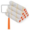 HANJKINZ Microfiber Paint Roller Covers, 6 Inch, 3/8 Inch Nap,