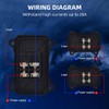 Waterproof Inline Cord Switch, CNAODUN 12V DC 20A On Off