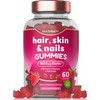 Hair Skin and Nails Vitamins | 5000µg Biotin, Zinc, Vitamin
