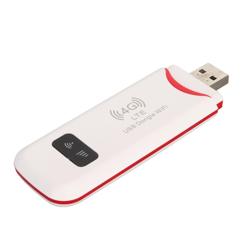 4G LTE USB-WLAN-Modem, Tragbarer 4G-Router mit SIM-Kartensteckplatz, Kabelloser WLAN-Signalempfänger, Netzwerkadapter