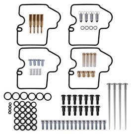 Carburetor Repair Rebuild Kit Gaskets Jets Fits for Yamaha YZF R6 600 1999 2000 2001 2002 Carb