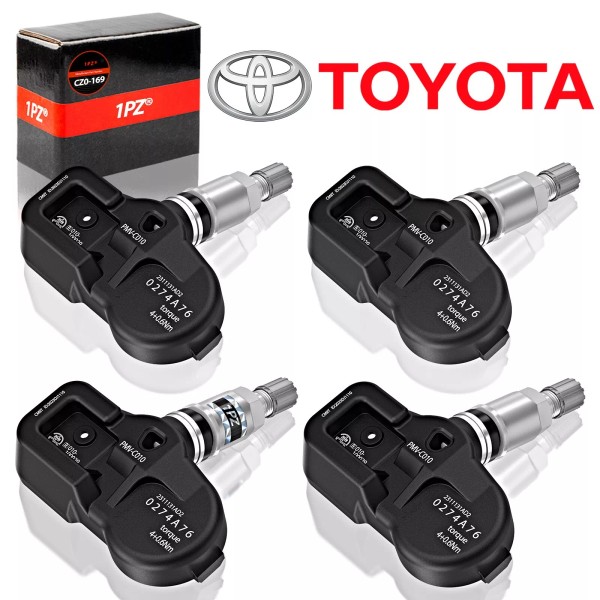 1PZ 4X Genuine 42607-06020 Tire Pressure Monitoring Sensor For Toyota