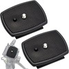 LUCKYKODOR Camera Quick Release Plate Universal Quick Release Plate Tripod