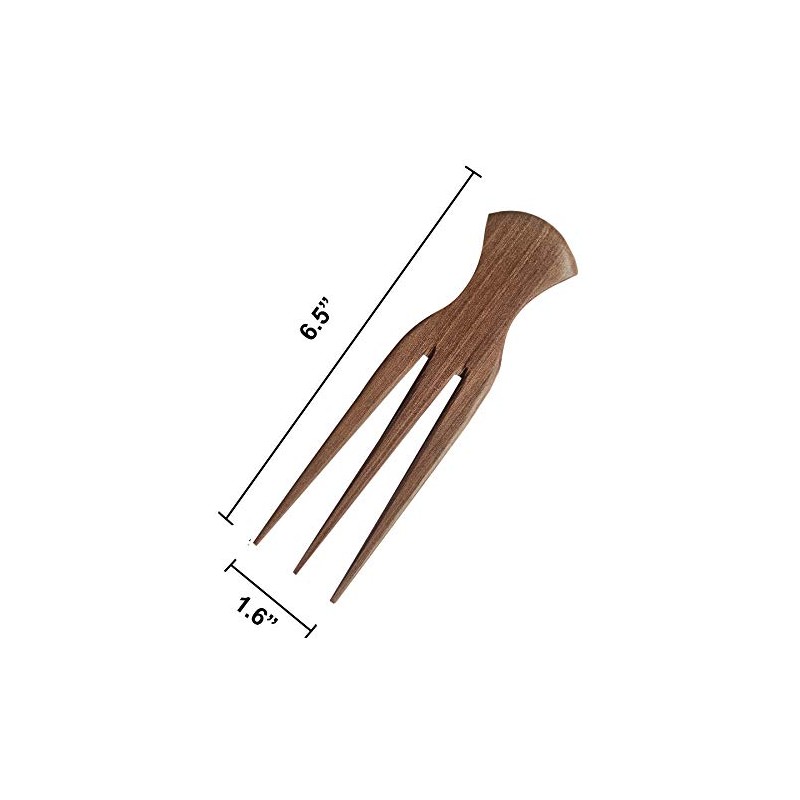 Plai Na Afro Pick Comb for African Hair | Wooden