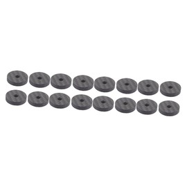 Gatuida 16pcs Carbon Fiber Speaker Isolation Pads Shockproof Speaker Feet Mats for Amplifiers and Turntables Minimizing Base for Enhanced Audio Performance