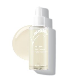 Midha Aceite Facial De Arroz 30Ml Para Humectación De La Piel, Hidratación Profunda, Intensa E Inmediata Y De Rápida Absorción Con Un Aceite Ligero No