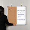 Cork Board White Board Combo - 24 x 24 Dry