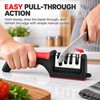 4-Stage Knife Sharpener for Kitchen Use – Handheld Multi-Slot Sharpening