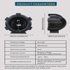 X95 GPS Speedometer MPH Car Inclinometer Level Tilt Gauge Automotive