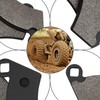 Front and Rear Brake Pads for Polaris Ranger 500 2x4
