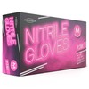 JFA Medical Medium Size Disposable Powder Free Pink Nitrile Gloves