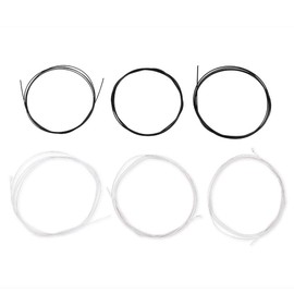Drfeify Nylon Classical Guitar Strings, Guitar Accessories, Playing Accessories for Guitar Lovers (Black and White) Musical Instrument Accessories