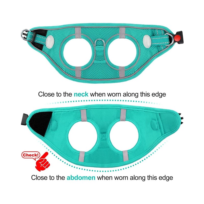 Joytale Small Dog Harness, Breathable Mesh Step-in Vest, Reflective Soft