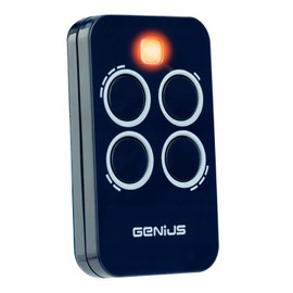 L.A. Ornamental Genius Echo TX4 RC 433 MHz Remote Control Transmitter Garage Door Openers, Blue
