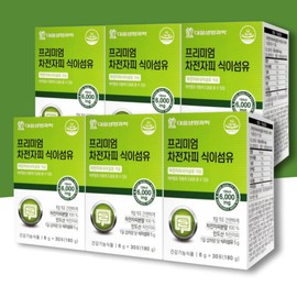 Psyllium husk efficacy, residual odor, psyllium husk powder, 30 packs of psyllium husk, 6 pieces / 차전자피효능 잔변감 차전자피분말가루 차전차피 30포, 6개