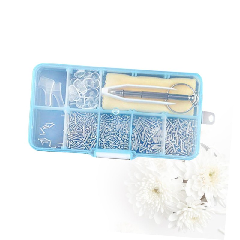 KOMBIUDA Self-repairing Glasses Kit Screws Eyewear Maintenance Tool All Glasses