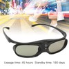 2 Pack 3D Movie Game Glasses, Style Glasses with 144Hz
