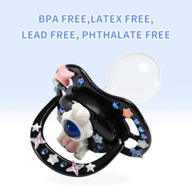 CutiePlusU Adult Size Dummy for Adults DIY Handmade Large Shield Cosmic Cradle