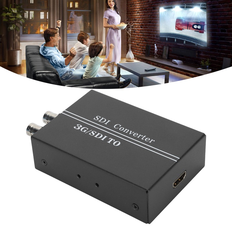 SDI Converter Support SD/HD/3G SDI Long Transmission Distance 1080P SDI