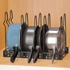 Collections Etc Adjustable Pots and Pans Metal Cabinet Organizer