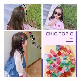 Bueatycon Mini Pinzas Para El Cabello Variedad De Diseños 40pzs