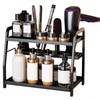 Hair Tools Organizer, 2-Tier Storage Countertop Organizer with Multiple Compartments