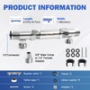 Upgrade to 304 Stainless Steel Sensor Valve Kit for Hot