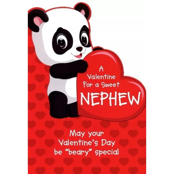 Millbrook A Valentine For A Sweet Nephew - Valentine's Greeting