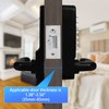 Casmer Upgrade Mechanical Door Lock with Adjustable Deadlatch 2-3/8'' and
