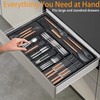 Homecor Silverware Organizer - Expandable Large Kitchen Drawer Organizer Utensil