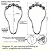 24 Pcs Shower Curtain Hooks, Stainless Steel Shower Curtains Rings