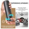 Macina pepe e sale elettrico, 110ml macina sale pepe USB