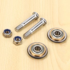 Tsudoku 4 Pcs Tile Wheel Cutter Tile Cutter Replacement Scoring Wheel with Bolt and Lock Nut for Manual Tile Cutting Machine