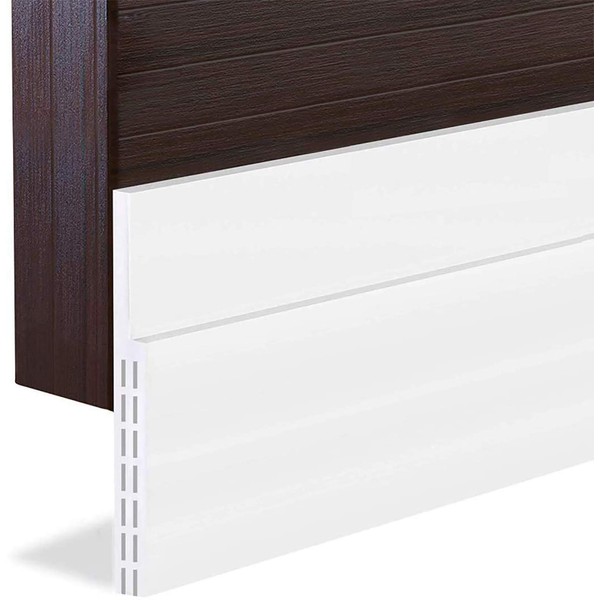 Hulameda [Upgraded] Large Gap Door Draft Stopper, 3-2/5"W Widened Door