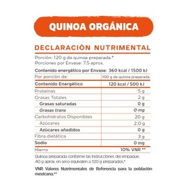 OKKO Quinoa Blanca Orgánica, 300 g