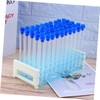 iplusmile 50pcs Plastic Test Tube Kit Lid Storage Tube Test