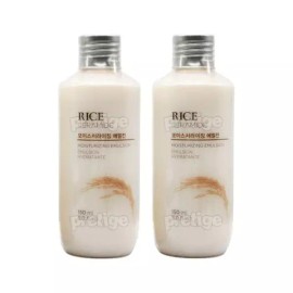 LG Household & Health Care 더페이스샵 라이스 앤 세라마이드 에멀전150mlx2개 The Face Shop Rice and Ceramide Emulsion 150ml x 2 pcs [The Face Shop Rice and Ceramide Emulsion 150ml x 2 pieces]