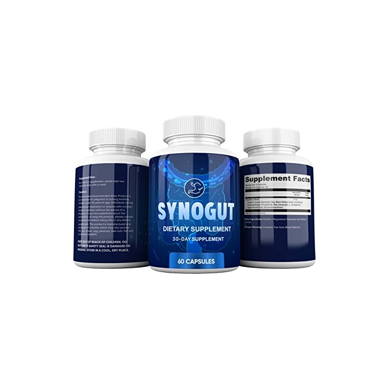 SynoGut Pills Nutrional Supplement 60 Capsules