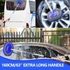 63” Long Handle Car Wash Brush Microfibre Extendable Cleaning Mop