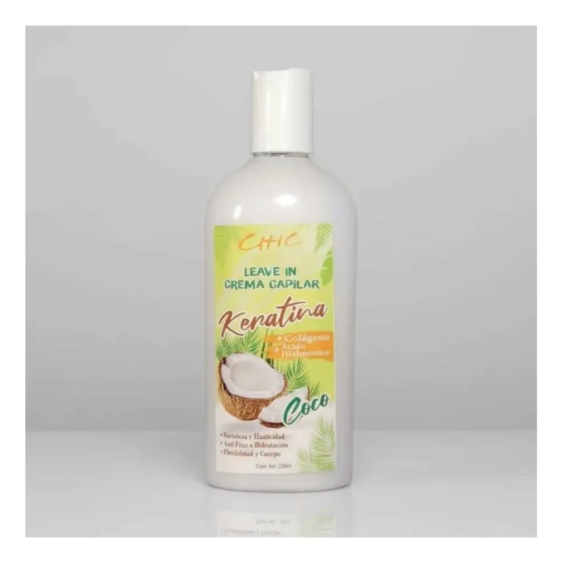 Combo Restaurador Capilar Shampoo Y Keratina De Coco Sin Sal
