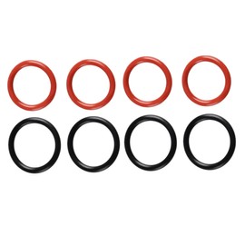 8 Pcs Power Steering Pump O-Ring Repair Kits Compatible with Civic Accord CR-V Replace Part Number 91370-SV4-000 and 91345-RDA-A01