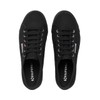 Superga Unisex 2790 Platform Sneaker, Full Black, 5.5 US Men