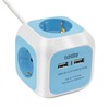 EXTRASTAR 6 in 1 USB Power Strip with 4 Sockets