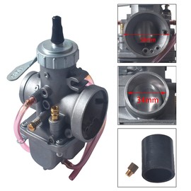 SJVLXHI VM34 Carburetor Kit, For GX390 / 420cc Predator,58mm Air Filter Grey