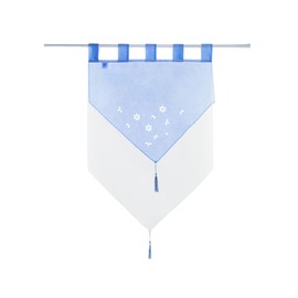 Gardinenbox Panel Curtain H x W 90 x 60 cm Blue "Gera" Double Layer Voile Loops Panel Hanger Panneaux, 2023710