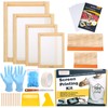 Caydo 31 Pieces Screen Printing Starter kit Include 4 Different