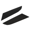 2PCS Tail Light Trim Cover Smoked Black Transparent Style Smooth