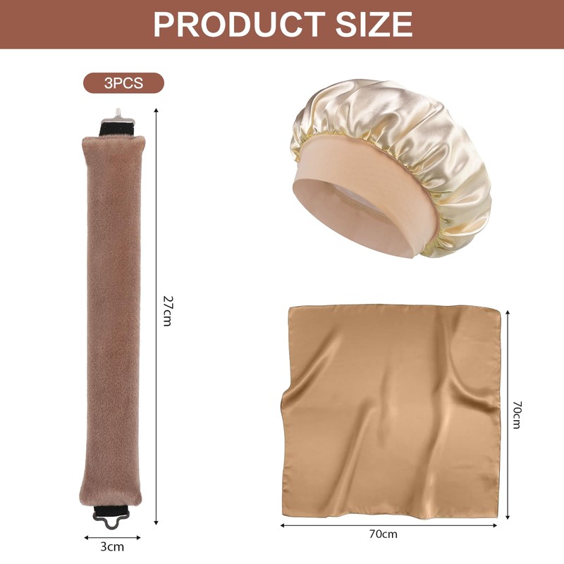 Asheyya 5 Pcs Heatless Blowout Rods Set, Jumbo Flexi Rods