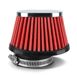 NIBBI Filtro de aire, filtro de aire para motocicleta de alto rendimiento, 55 mm, apto para moto YAMAHA Apollo HONDA SUZUKI ATV SSR TTR mini bicicleta, ZT55